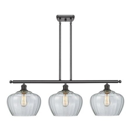 Innovations Lighting 3 Light Large Fenton 36 Inch Island Light, 688825 516-3I-OB-G92-L